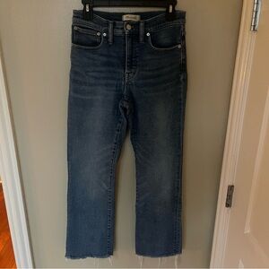 Madewell Cali Demi Boot Jeans 27 Tall